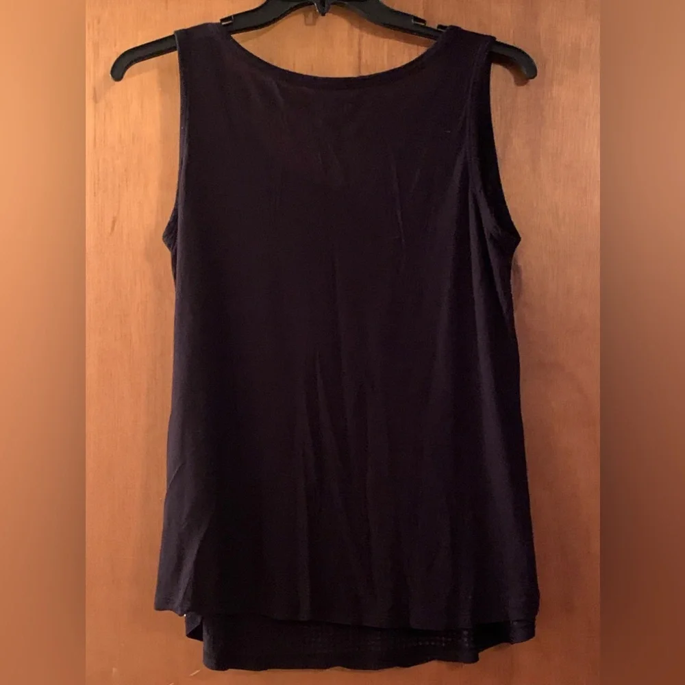 I.N.C International Concepts Silver Studded Tank - Picture 4 of 5